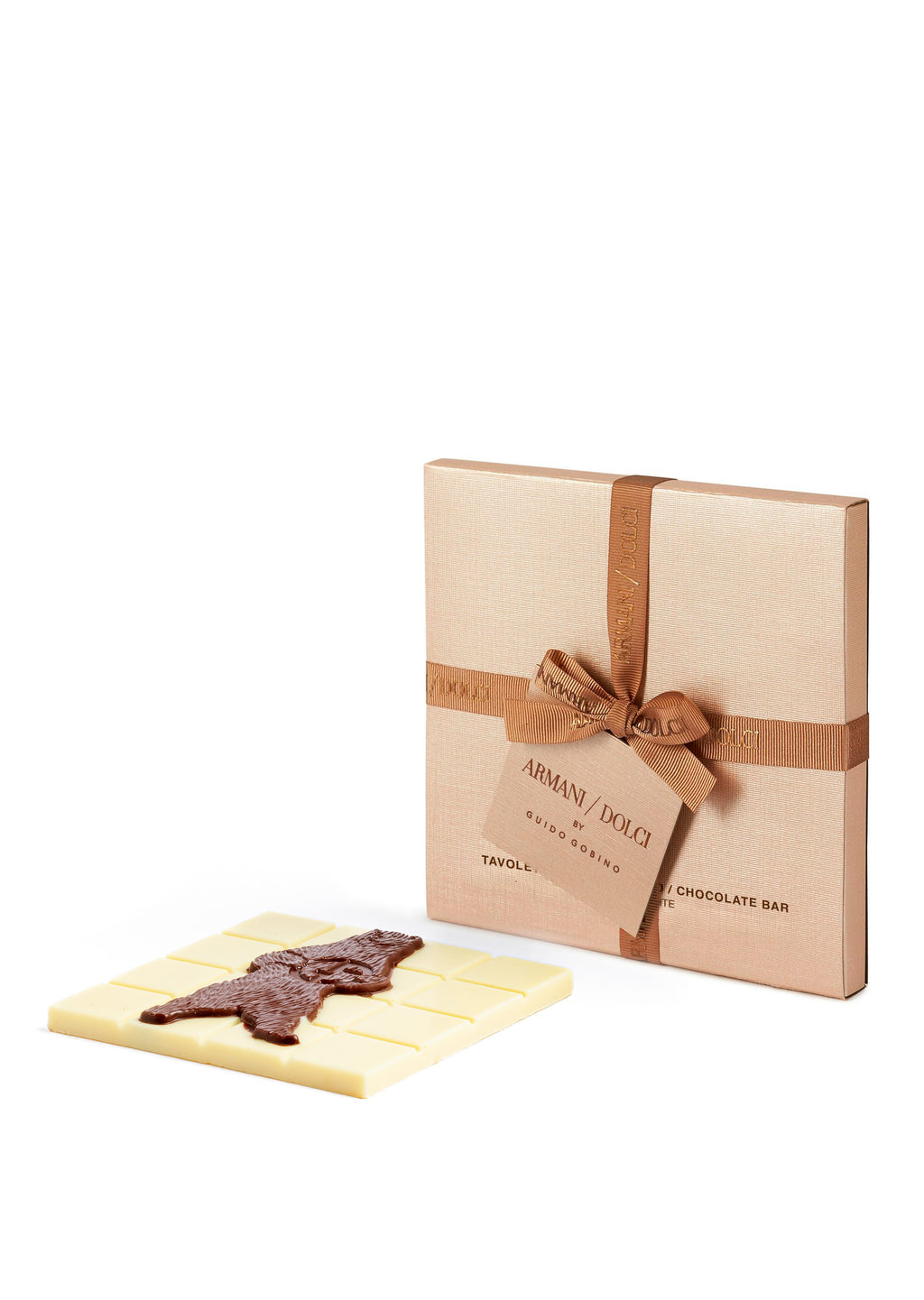White Chocolate With Dark Chocolate Bear (70 g)