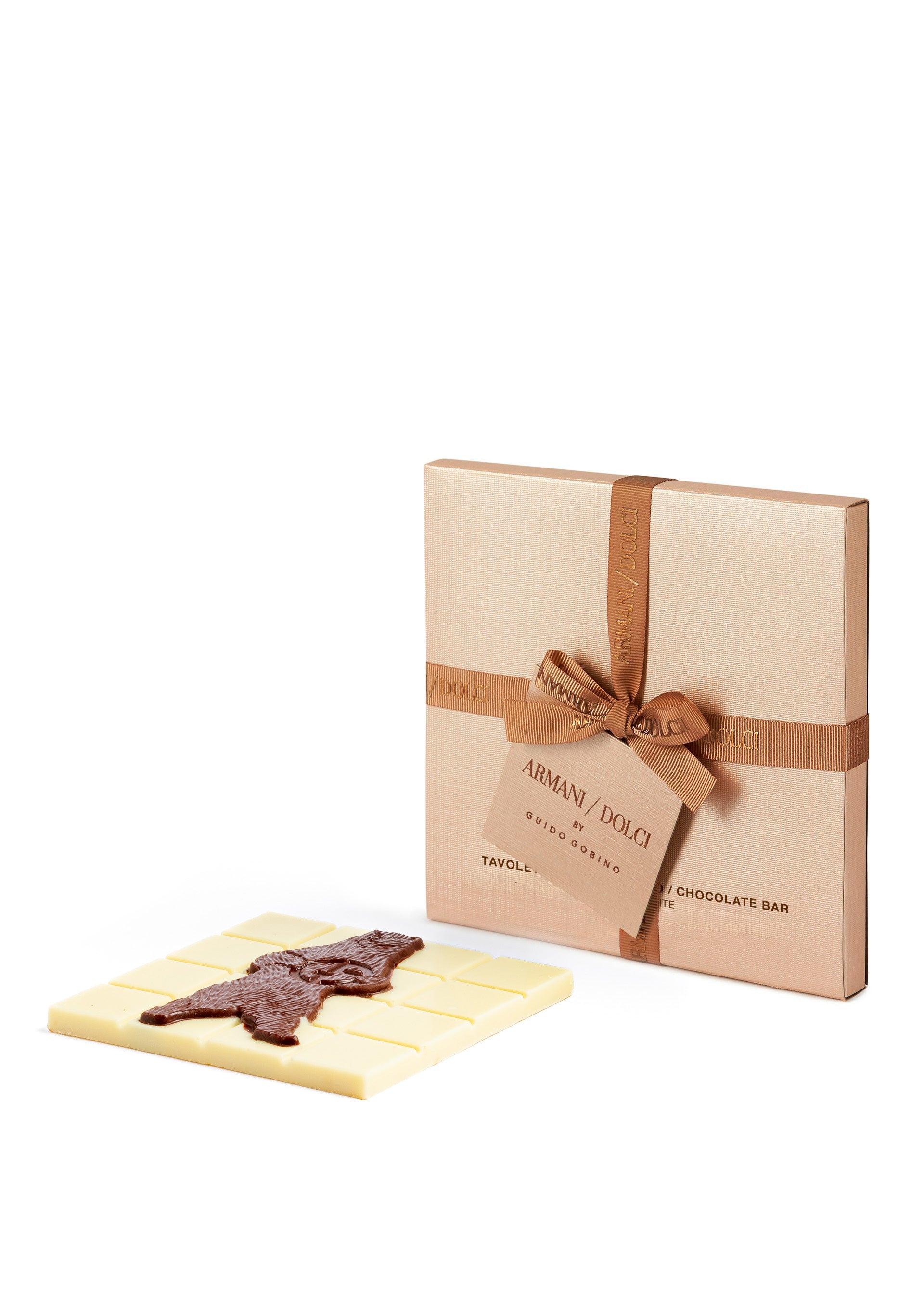 White Chocolate With Dark Chocolate Bear (70 g)