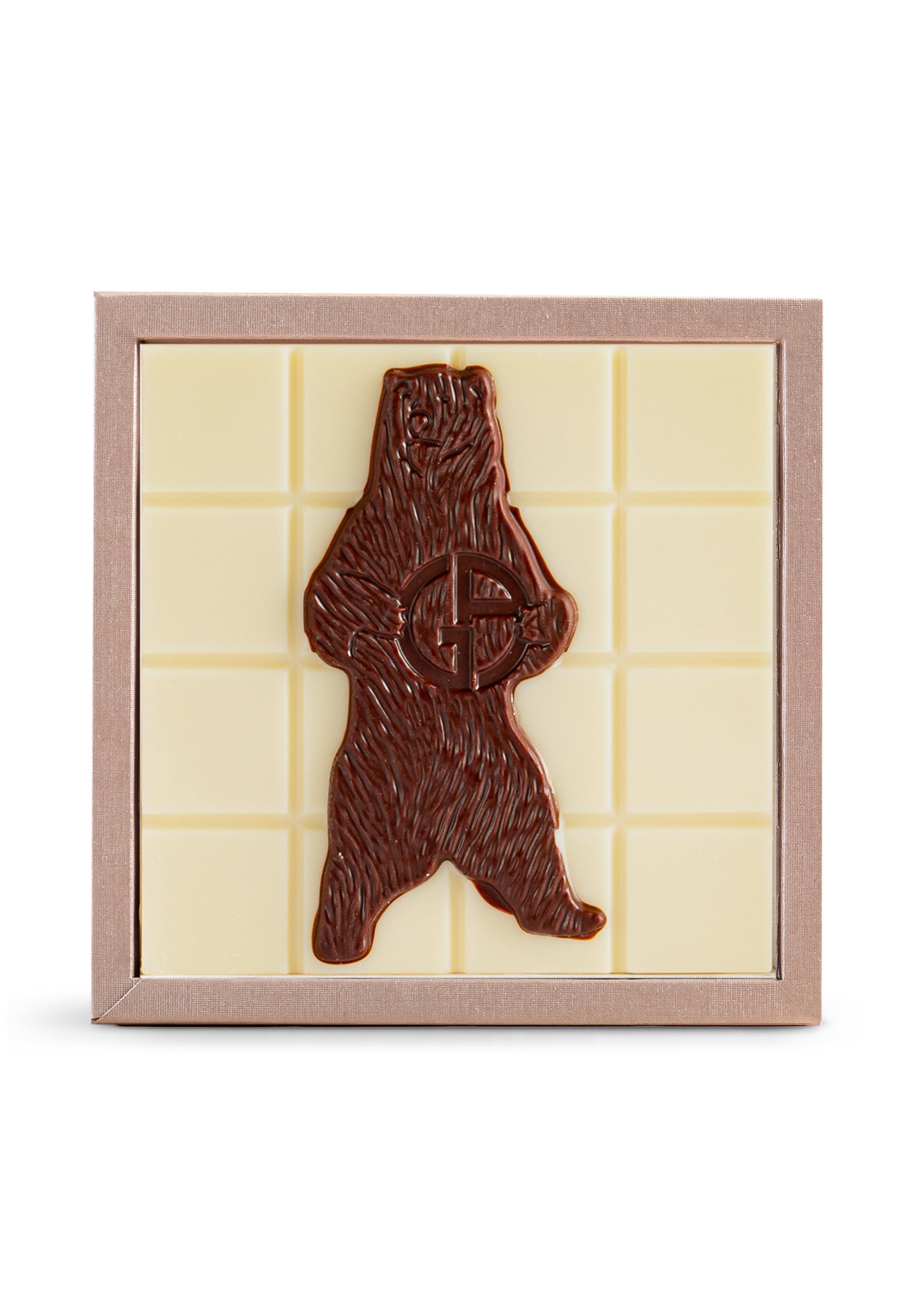 White Chocolate With Dark Chocolate Bear (70 g)