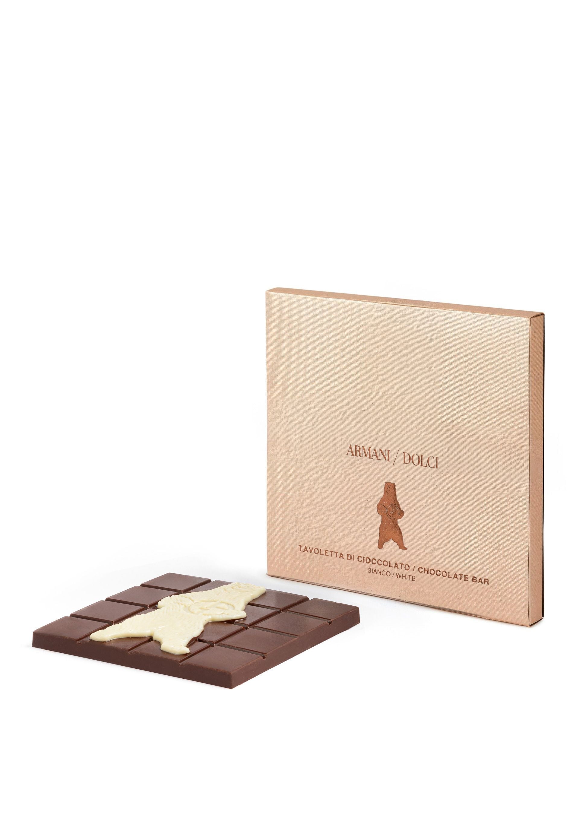 Dark chocolate with white chocolate bear 70g